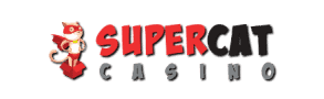 Supercat casino Logo png is on photo.