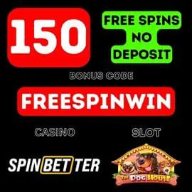 Получите 150 Бесплатных Вращений в Казино SPINBETTER Без Депозита За Регистрацию (Промо Код FREESPINWIN)