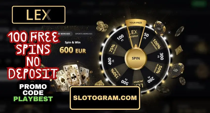 కొత్త కాసినోలో బోనస్‌లు మరియు ఉచిత స్పిన్‌లు LEX 2025 ఫోటోలో ఉంది.