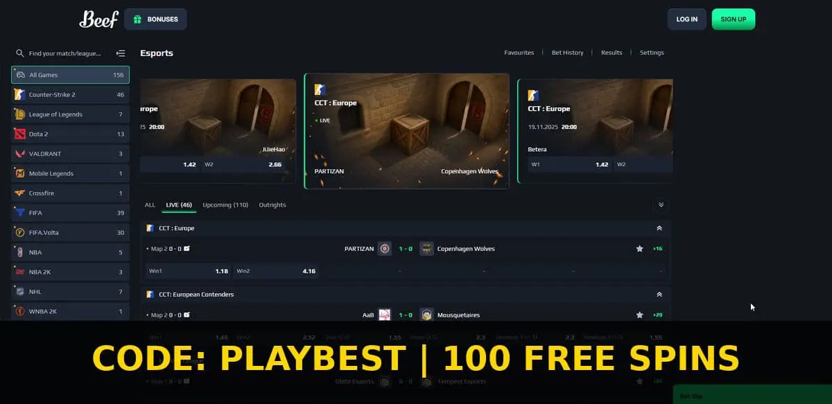 Удобное меню Beef Casino: быстрый доступ к слотам, Live-казино, ставкам на спорт и VIP-клубу. Вход через зеркало.