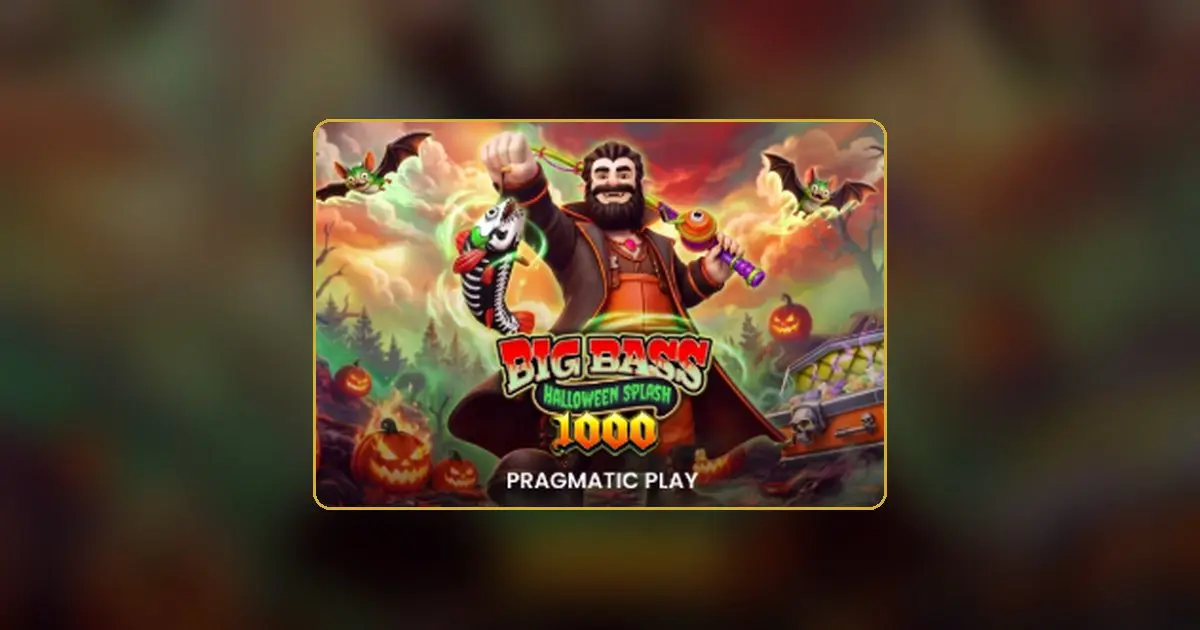 Big Bass Splash Halloween 1000 — промо-арт слота