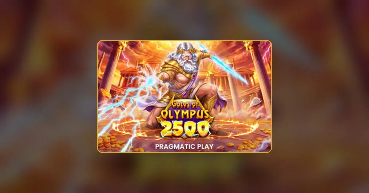 Gates of Olympus 2500 — промо-арт слота Pragmatic Play