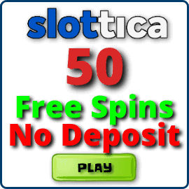 Free Spins without deposit in Slottica Casino for Slotogram.com are on photo.