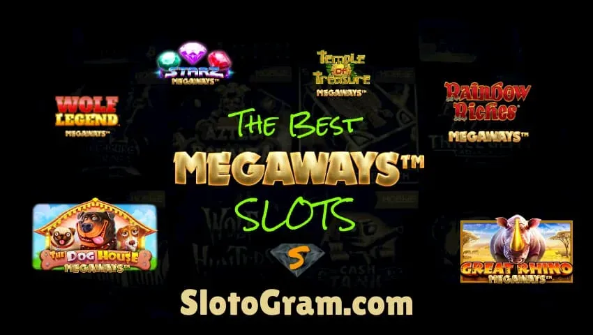 Slots MEGAWAYS (2021): Ongororo yeYakanyanya Slot Machines iri pamufananidzo.