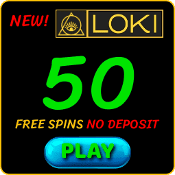 50 Spins sûnder boarch op de nije Loki casino is op 'e foto.