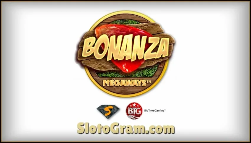 Bonanza MEGAWAYS (Big Time Gaming) फोटो में स्लॉट 2024 का अवलोकन है।