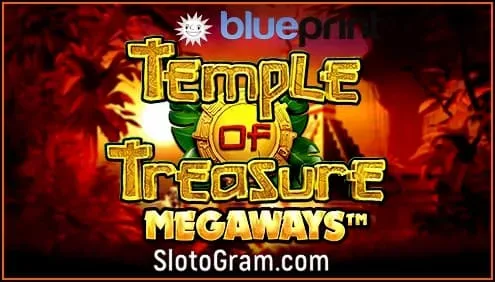 Temple of Treasure Megaways (BluePrint Gaming) estas en la foto.
