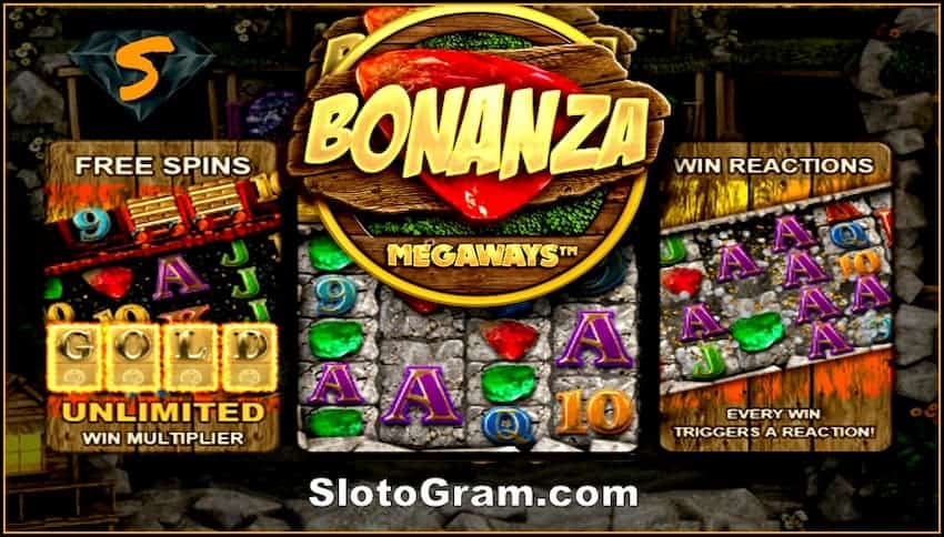 Игровой автомат Bonanza Megaways от провайдера Big Time Gaming (BTG) есть на фото.