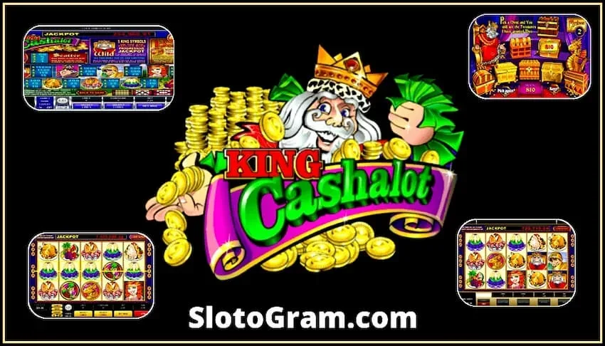 โปรเกรสซีฟแจ็คพอตสล็อต King Cashalot จากผู้ให้บริการ Microgaming สำหรับเว็บไซต์ SlotoGram