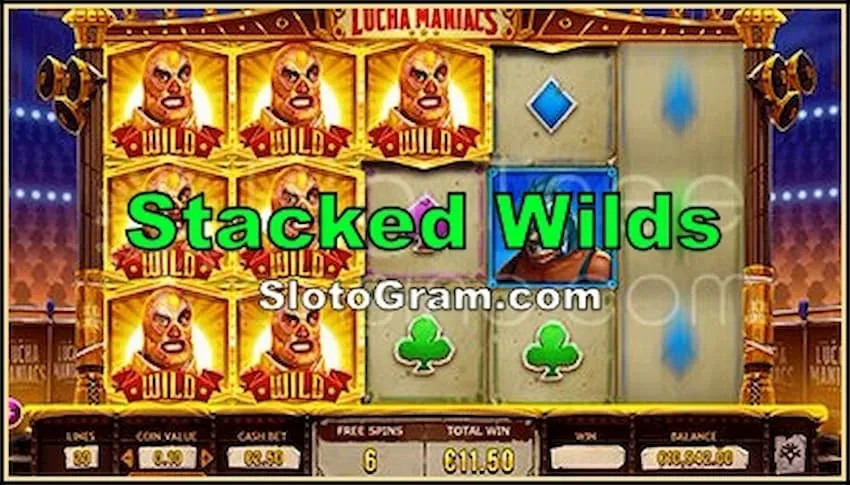 Символы Stacked Wilds в игровых автоматах онлайн казино есть на фото.