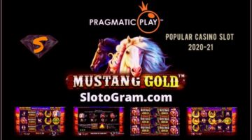 Слот Mustang Gold (Pragmatic Play 2021) Обзор и Бонус есть на фото.