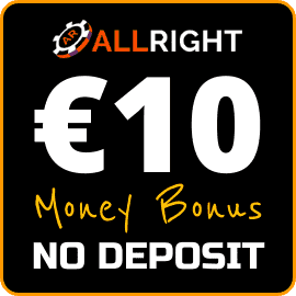 Bonus Cash No Depositu in u casinu All Right Online Slotogram.com hè in a foto.