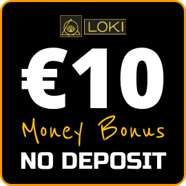 Nummus Bonus No depositum apud Loki Casino in Slotogrram.com porta est in photo.