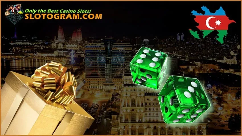 Bonussen en frije Spins yn online kasino foar Azerbeidzjaanske spilers steane op 'e foto.
