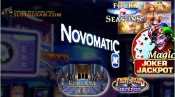 Связанные джекпоты NOVOMATIC SlotoGram.com на фото есть