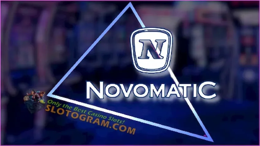 Провайдер Novomatic для сайта SlotoGram.com на фото есть