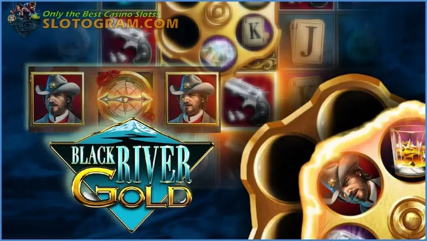 Один из лучших игровых автоматов серии Gold считается Black River Gold провайдера Elk Studios на сайте Slotogram.com на фото есть