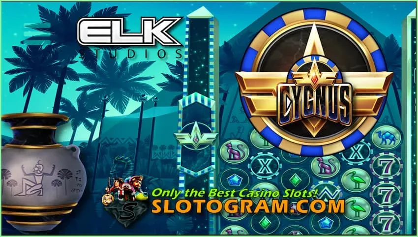 Увлекательные приключения в игре Cygnus от компании Elk Studios на сайте Slotogram.com на фото есть