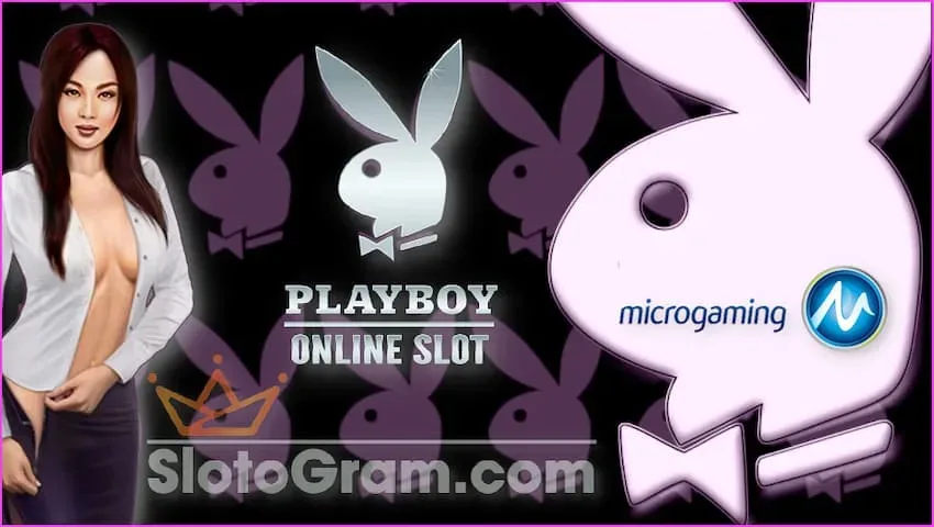 슬롯 기능 Playboy-보너스 라운드, 다양한 모드 및 무료 데모 게임의 존재가 사진에 있습니다.