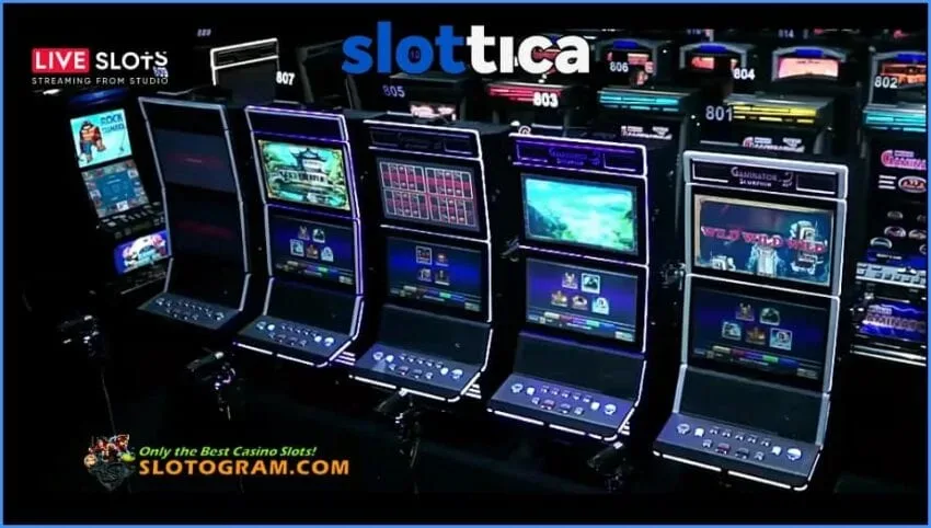 Живые слоты казино Slottica от провайдера Novomatic на портале Slotogram.com есть на фото.
