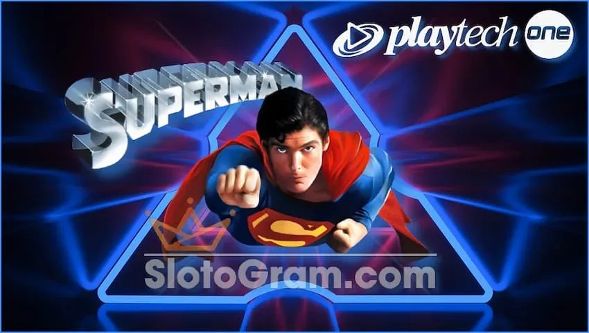 Слот Superman The Movie дает бонусы в играх и раундах с бесплатными вращениями на сайте Slotogram.com на фото есть
