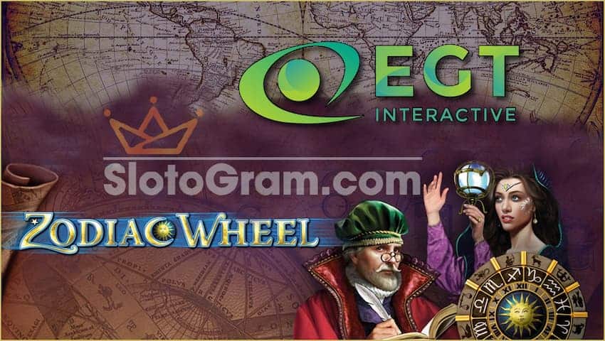 Слот Zodiac Wheel дает игрокам все шансы сорвать один из накопительных джекпотов на сайте SLotоgram.com на фото есть