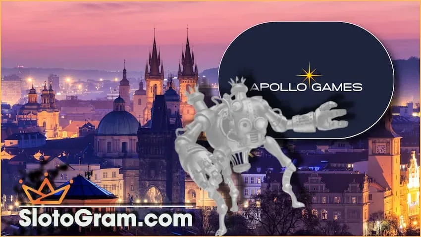 Apollo Games - ບໍລິສັດພາສາເຊັກໂກທີ່ສ້າງລະບົບອັດຕະໂນມັດຢູ່ໃນເວັບໄຊທ໌ Slotogram.com ຢູ່ໃນຮູບ