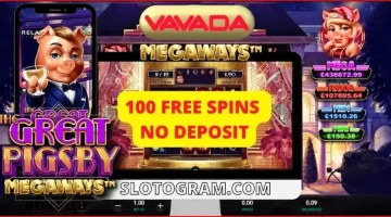 Spill gratis Spielautomat The Great Pigsby am Casino VAVADA op der Foto.
