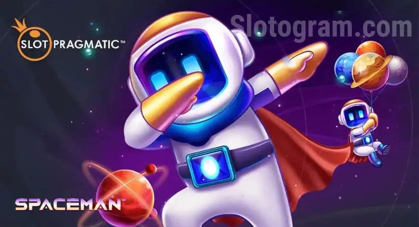 Imaxe dun banner publicitario de bonos e promocións SPACEMAN.