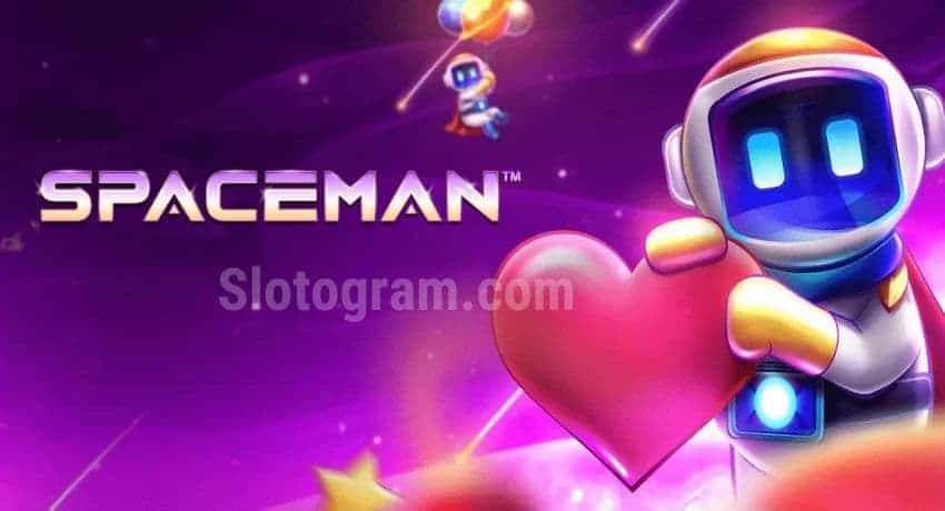 Скриншот игрового поля SPACEMAN с увеличивающимся множителем