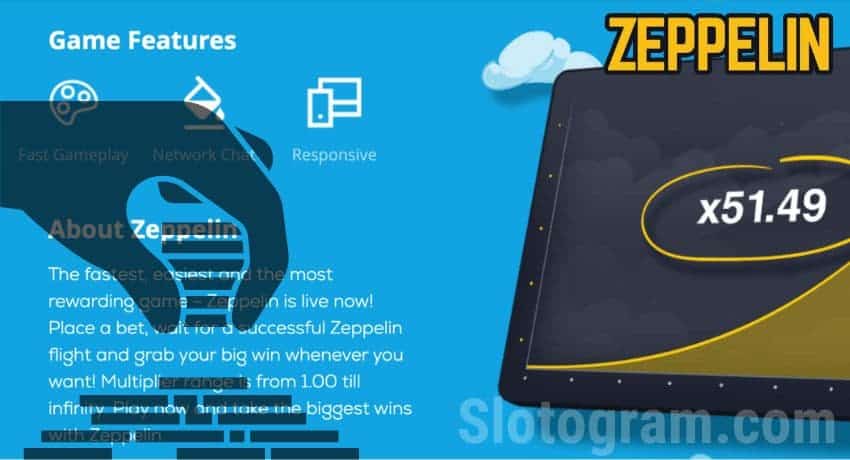 Betsolutions has optimized the game Zeppelin for mobile devices, which allows you to play it from anywhere and at any time.