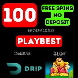 Tikina 100 Free Āmio No whakatakoto i te Casino DRIP Mo te Rehitatanga (Waehere Takoha PLAYBEST)