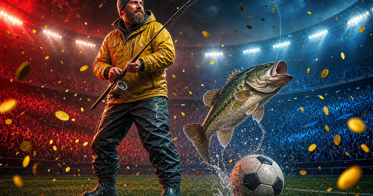 Big Bass Football Bonanza — обзор: две команды вайлдов и 25 фриспинов