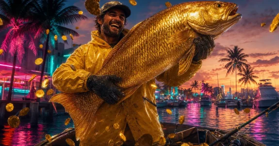 Bigger Bass Bonanza - преглед: RTP 96,71%, мрежа 5x4 и максимум ×4000